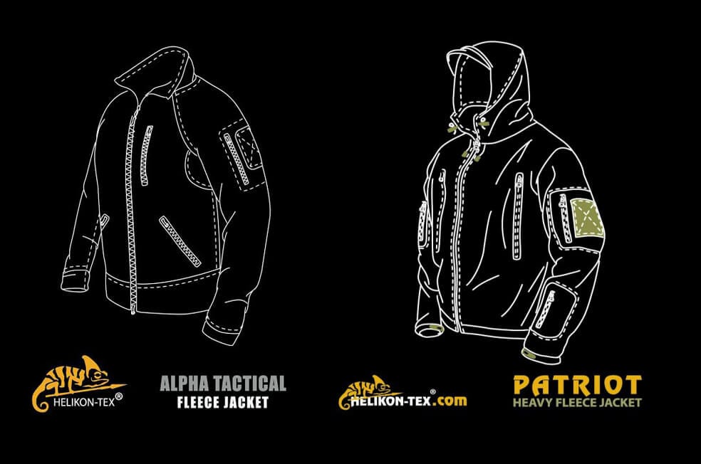 Polar taktyczny Alpha Tactical Patriot Helikon