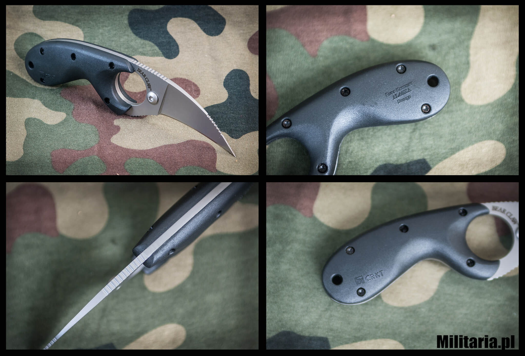 Nóż jak niedźwiedzi pazur: CRKT Bear Claw