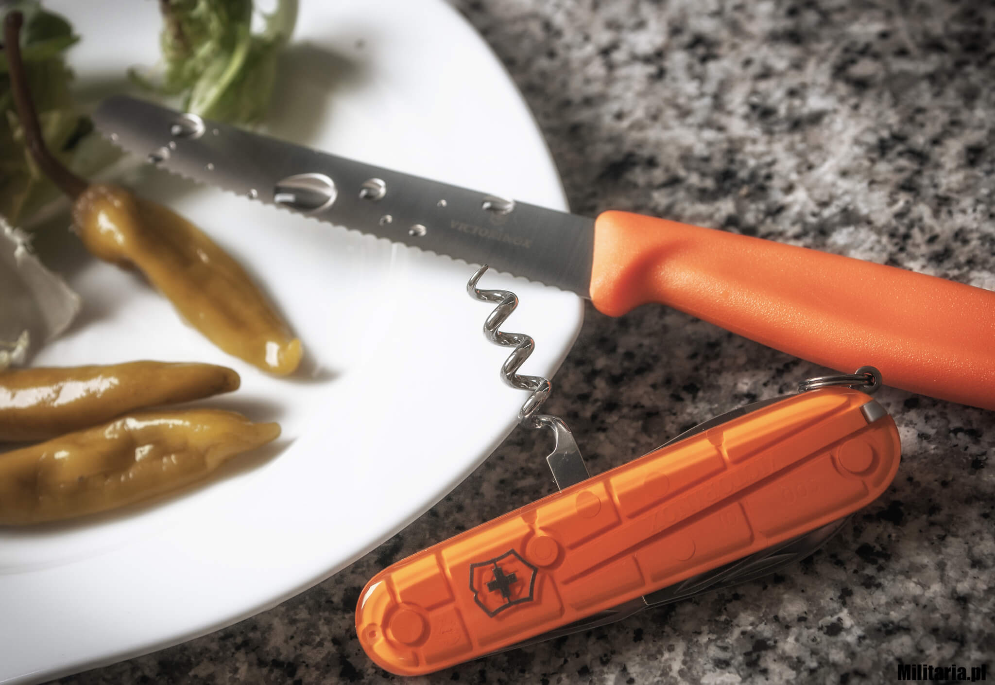 Zestaw Victorinox color twins pomarańczowy