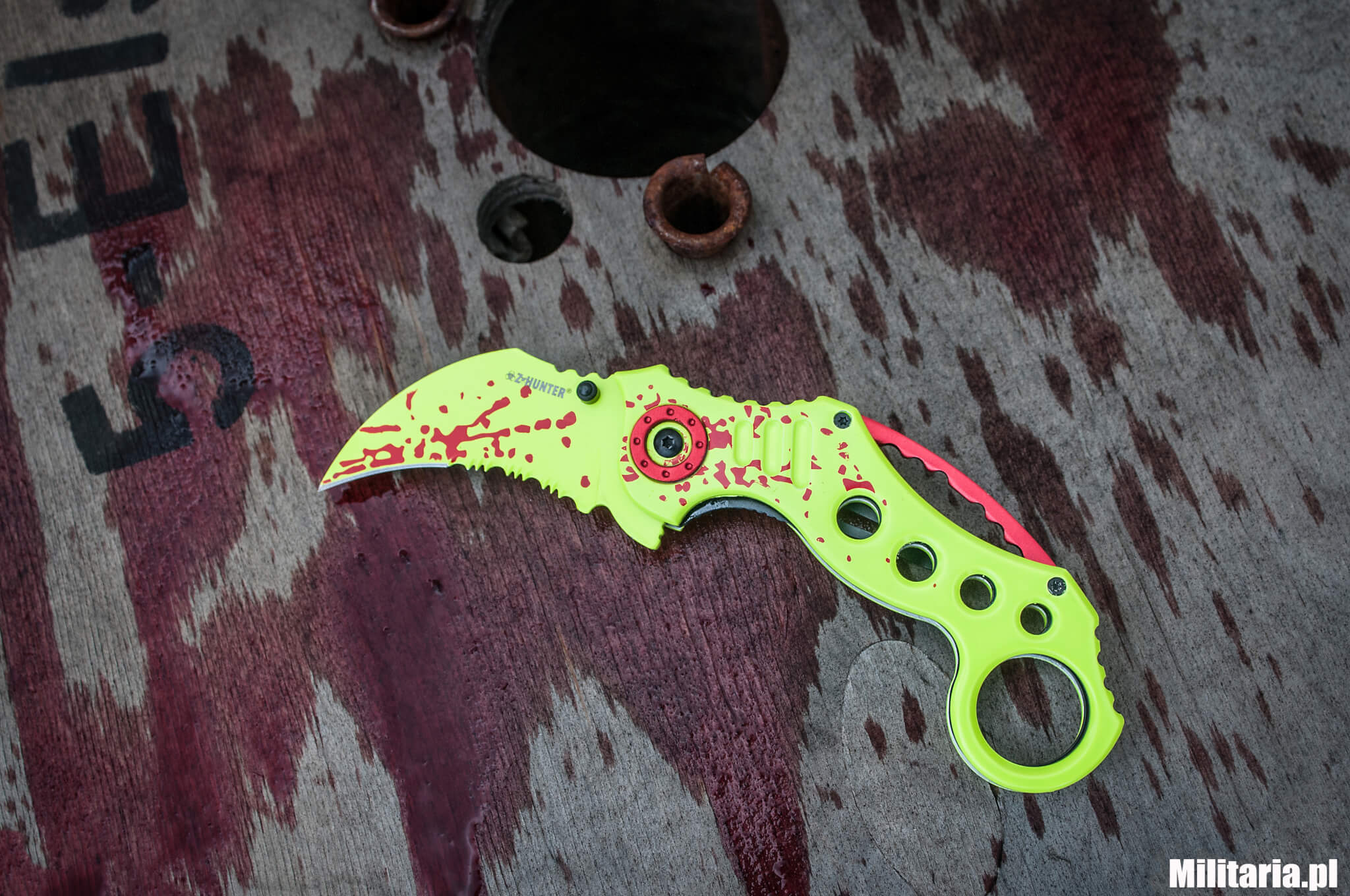 Nóż na apokalipsę zombie – Z-Hunter Master Cutlery