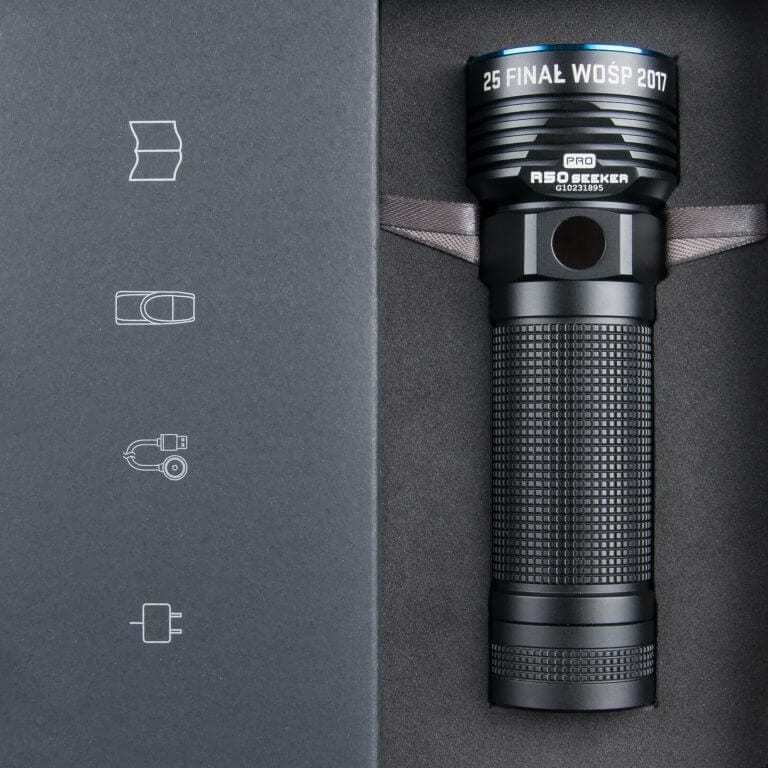 aukcje wośp olight pro seeker