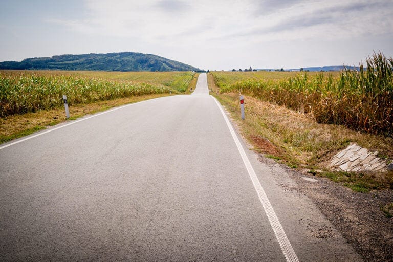529,5 km na rowerze w dwa dni droga