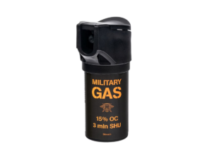 Gaz pieprzowy Military Gas 50 ml - strumień