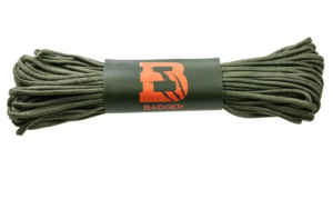 Linka spadochronowa Paracord Badger Outdoor 550 Olive 30 m