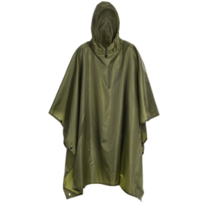 Ponczo Badger Outdoor Rain Poncho Ripstop Olive